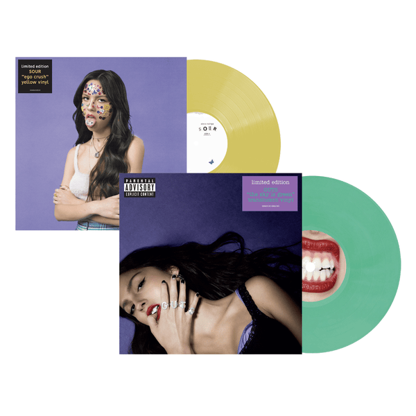 Olivia Rodrigo / Sour & Guts Bundle (Ego Crush Yellow & The Sky is Green Limited Editions)